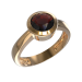 Золотое кольцо с гранатом