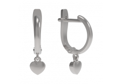 Серебряные cерьги висячие