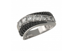 Серебряное кольцо со шпинелью