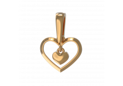 Золотая подвеска 