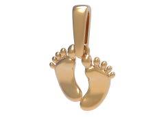 Золотая подвеска 