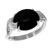 Серебряное кольцо с ониксом