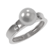 Серебряное кольцо с жемчугом