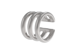 Серебряная серьга классическая