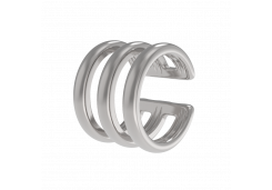 Серебряная серьга классическая