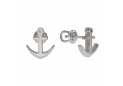 Серебряные cерьги пусеты (гвоздики)