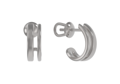 Серебряные cерьги пусеты (гвоздики)