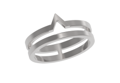 Серебряное кольцо 