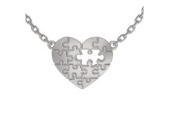 Серебряное колье 