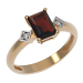 Золотое кольцо с гранатом