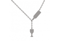 Серебряное колье 