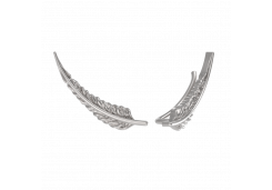 Серебряные cерьги классические