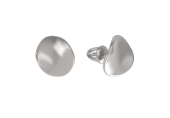 Серебряные cерьги пусеты (гвоздики)