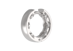 Серебряная серьга классическая