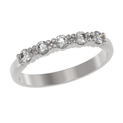 Серебряное кольцо с фианитом