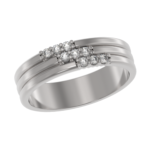 Серебряное кольцо с фианитом