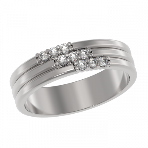 Серебряное кольцо с фианитом