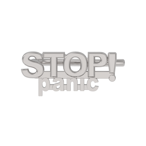 Серебряная серьга классическая