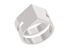 Серебряное кольцо 