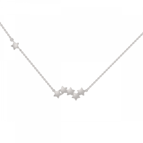 Серебряное колье 