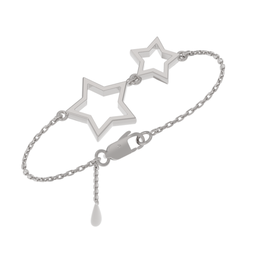 Серебряный браслет 