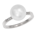 Серебряное кольцо с жемчугом
