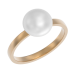 Золотое кольцо с жемчугом