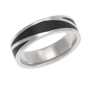 Серебряное кольцо с эмалью