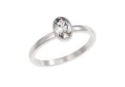 Серебряное кольцо с фианитом