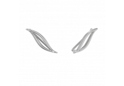 Серебряные cерьги классические