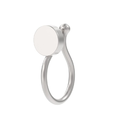 Серьга д/пирсинга из серебра 