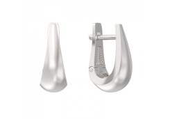 Серебряные cерьги классические