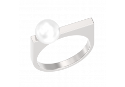 Серебряное кольцо с жемчугом