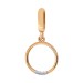 Золотая подвеска с бриллиантом