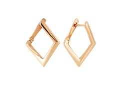 Золотые cерьги классические