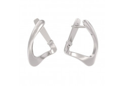 Серебряные cерьги классические