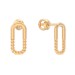 Золотые cерьги пусеты (гвоздики)