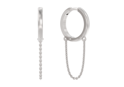 Серебряные cерьги висячие