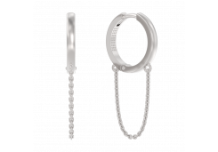 Серебряные cерьги висячие