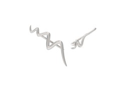 Серебряные cерьги классические