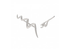 Серебряные cерьги классические