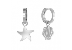 Серебряные cерьги висячие