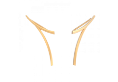 Золотые cерьги классические