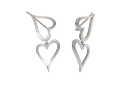 Серебряные cерьги классические