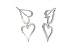 Серебряные cерьги классические