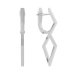 Серебряные cерьги классические