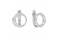 Серебряные cерьги классические