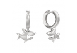 Серебряные cерьги висячие