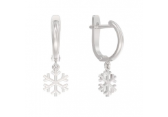 Серебряные cерьги висячие