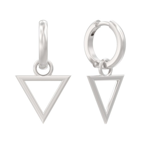 Серебряные cерьги висячие